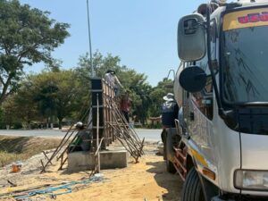 องค์การบริหารส่วนตำบลลาดชิด ได้ดำเนินการ โครงการก่อสร้างป้ายองค์การบริหารส่วนตำบลลาดชิด พร้อมปรับปรุงภูมิทัศน์ หมู่ที่ 5 ตำบลลาดชิด อำเภอผักไห่ จังหวัดพระนครศรีอยุธยา